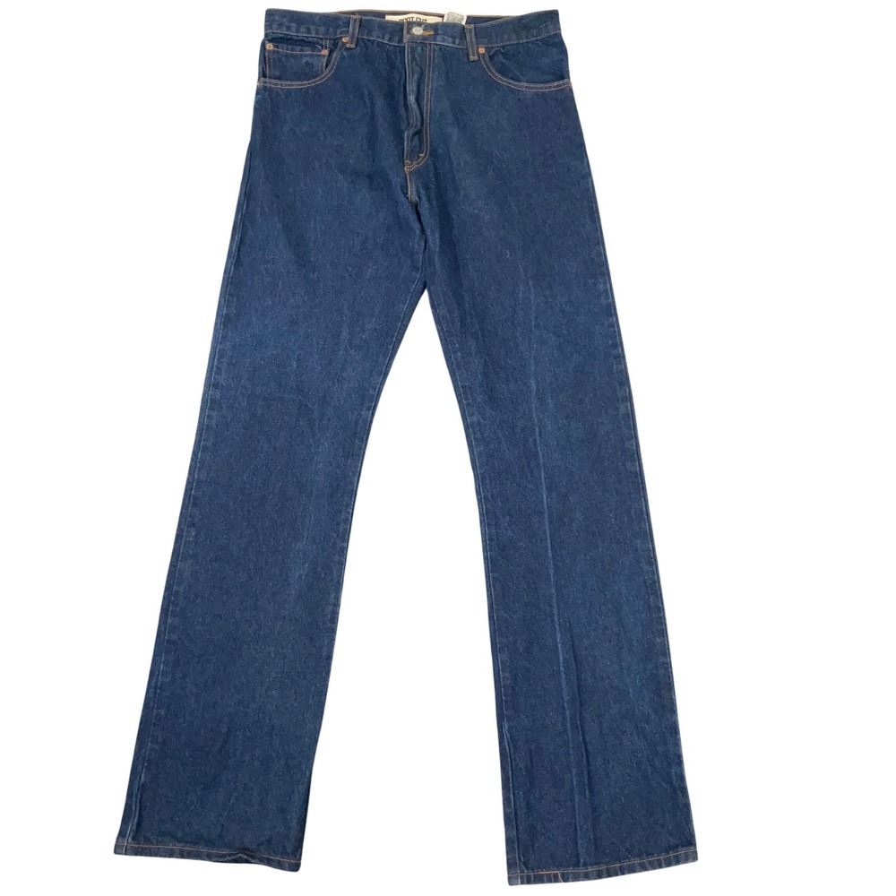 Levi's 517 Jeans Mens 36 Dark Blue Bootcut Western Americana Denim 00517-0217
